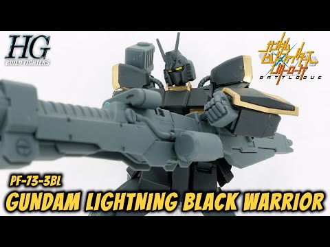 HG Gundam Lightning Black Warrior Review | Gundam Build Fighters Battlogue