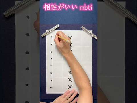 あなたのMBTIはなんですか？🩷