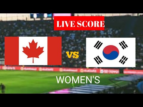 한국(w) vs 캐나다(w) 실시간 축구 스코어 결과 | 친선경기| 2024년 football LiveScore