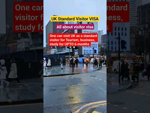 UK visas : Standard visitor visa | UK tourism business Study Cost Eligibility process documents #uk