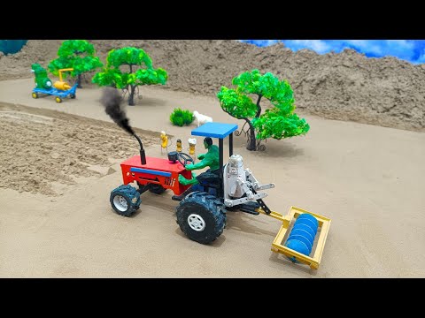 Topmost creative DIY tractor mini plough machine science project | effective Agricultural Machinery