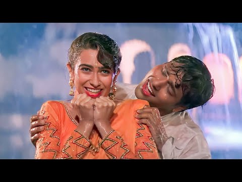 Tumsa Koi Pyaara Koi Masoom Nahin Hai | Govinda | Karisma |Kumar Sanu | Alka Yagnik| Rainy Love Song