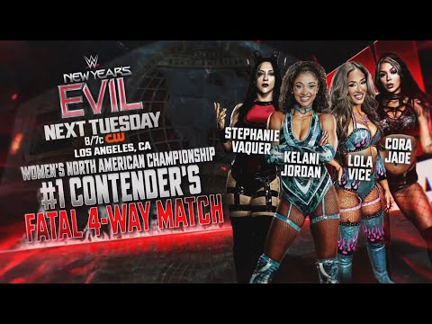 Stephanie Vaquer vs Kelani Jordan vs Lola Vice vs Cora Jade: NXT, Jan. 7, 2025