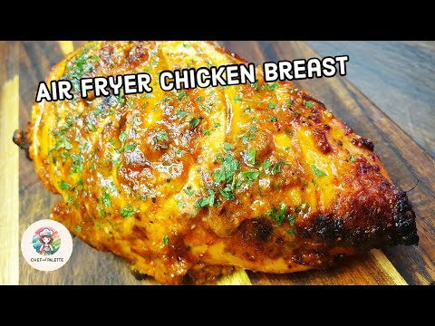 How To Make Soft Moist Juicy Chicken Breast In Air Fryer For Meal Prep | Healthy Recipes |