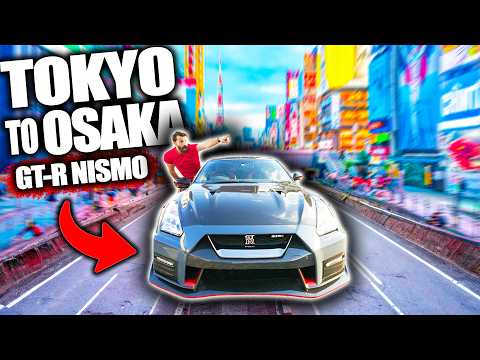 Driving the GT-R Nismo Across Japan!