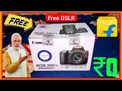 🔴Get Cannon 200d DSLR Free🔴 Get Free DSLR Camera 2021😱 New Trick To Get Free DSLR Camera || #X_Bit