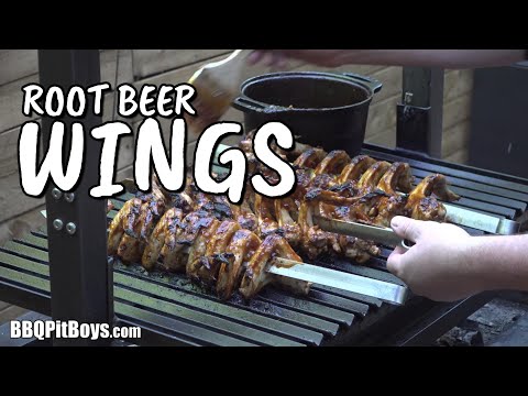 Root Beer Chicken Wings