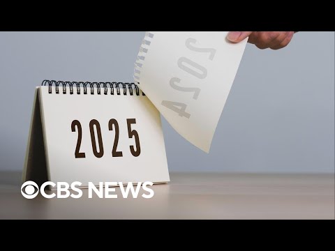 Americans more hopeful about 2025 than 2024, CBS News poll finds