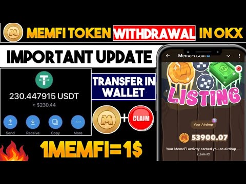 Memefi Airdrop Withdraw Process || Memefi Allocation || Major Coin Price Prediction 1$