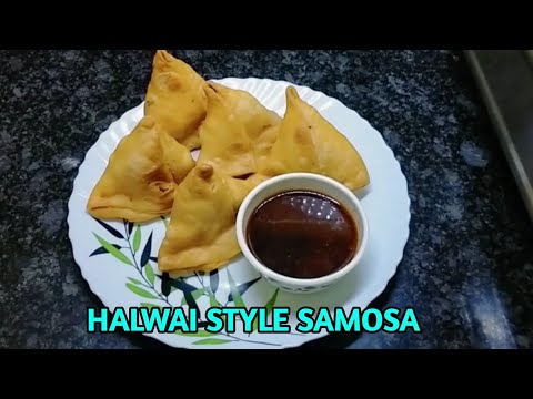 HALWAI STYLE SAMOSA | TASTY AND YUMMY 😋 | INDIAN FOOD HERITAGE