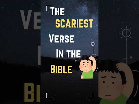 Scary verse #biblescripture #biblestories #christianmotivational #biblescripture #biblequote #bible