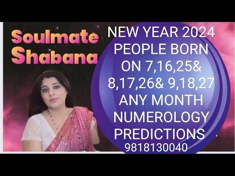 Year 2024 for people with lucky no. 7,8&9 NUMEROLOGY PREDICTIONS #loveandlight #numerology