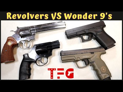 Revolvers VS Wonder 9's "Handgun Showdown" - TheFirearmGuy