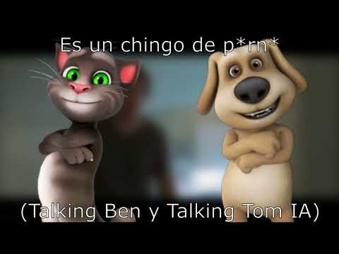 Es un chingo de p*rn* (Talking Ben y Talking Tom IA)