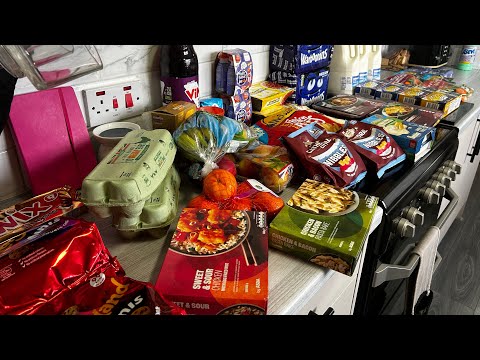 HUGE WEEKLY FOOD SHOPPING HAUL FOR LARGE UK FAMILY | ASDA AND ICELANDS HAUL | RANTING VIDEO 🫣