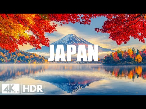 Autumn Japan 4K - Beautiful Scenic Landscape, Japan 4K Autumn Nature Relaxation Film