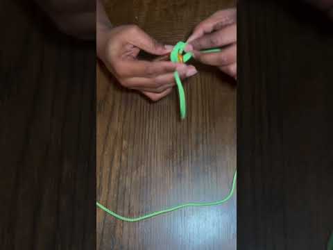 How to Tie a Palomar Knot #beginnerfishing #howto #shorts #fishingknots