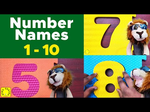 Kids Time | Number Names 1 - 10 | Tamil #numbers #online #nursery #learning #kids #numbernames1to10