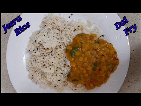 Jeera Rice with Dal Fry / Cumin Rice / சீரகம் சாதம் / Lunch Recipes / Combo foods/ @ambikassamayal