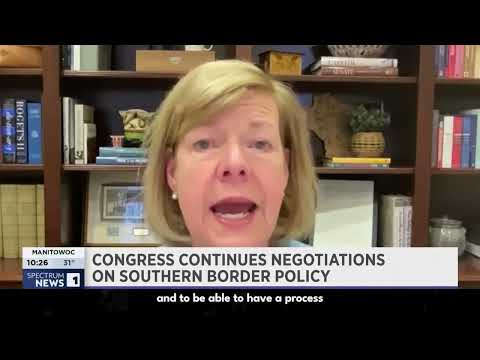 Spectrum News: Sen. Baldwin Commits to Working with Republicans and Democrats on Border Security