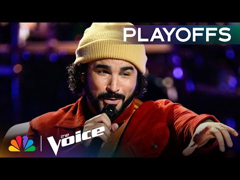 Adam Bohanan Bares His Heart Covering "Think I'm In Love With You" | The Voice Playoffs | NBC