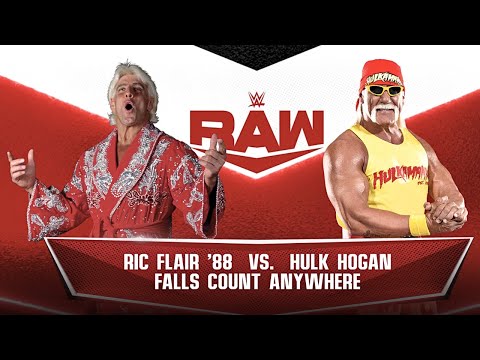 Wrestling Legends | Ric Flair vs Hulk Hogan | WWE Raw