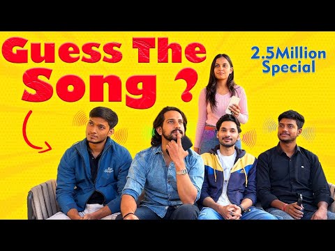 Guess The Song With Team Instagyan 🎵 | 2.5 Million Special 🥳