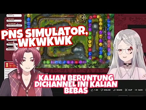 Bang upi liat kak mine main pns simulator dan kenapa bang upi adalah vtuber yang ramah dan baik