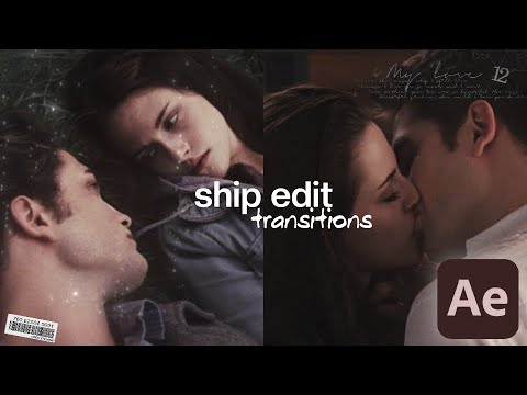 Ship edit transitions - After Effects tutorial