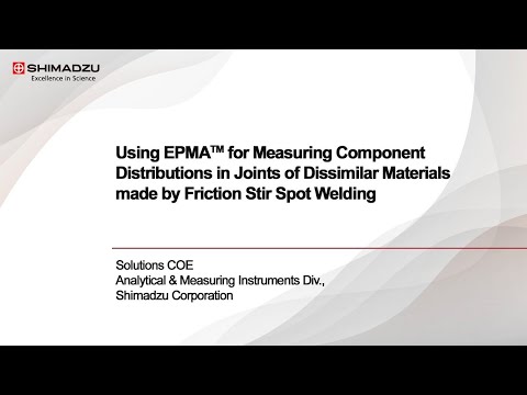 EPMA System for Evaluation of the Distribution of Constituent Components in Detailed Areas in Joints