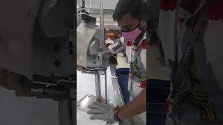 fabric cutter master | fabric cutting machine | #fabriccutting #operator #garments #industry #shorts