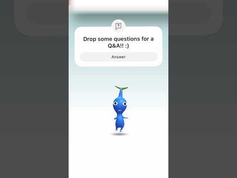 Q&A #pikmin #mobile #mobilegame #cute #question #nintendo #funny #fun #twinev3 #shorts #plsgoviral