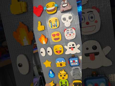 How to build LEGO Emojis like a PRO… #shorts