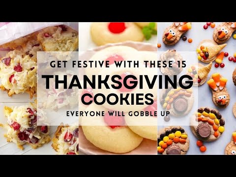 15 THANKSGIVING COOKIES Everyone Will Gobble Up  #thanksgiving #thanksgiving2024 #sharpaspirant