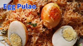 Egg Pulao - How to make Egg Pulao Recipe - Egg Pulao in Telugu 2020