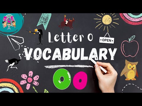 Words That Start with Letter O for Kids Basic Vocabulary | Educational Video for Kids