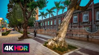 【4K HDR】Taipei Walk｜台灣文學基地⇢行政院｜From Taiwan Literature Base to Executive Yuan