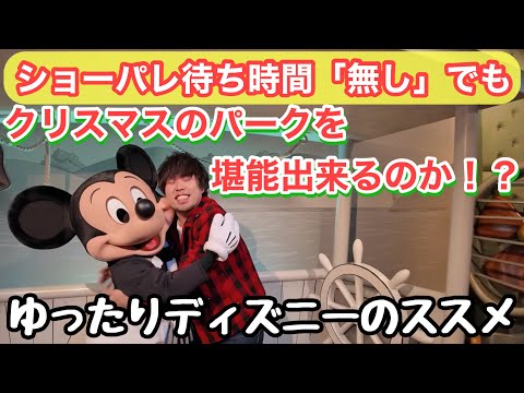 パレード待ち『無し』で楽しむゆったりディズニーランドのススメ！