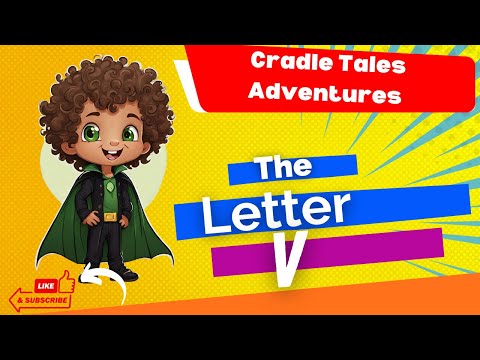 The Letter V | Learn the alphabet | #abc #musicforkid  #alphabet #kidschannel  #kids #cartoon