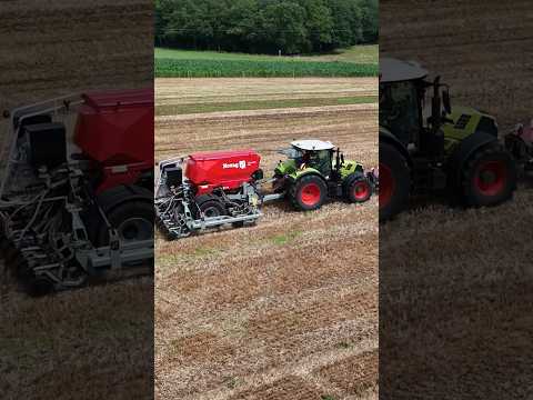 Sowing cover crops with Novag T-ForcePlus 450 | Luxembourg 2024