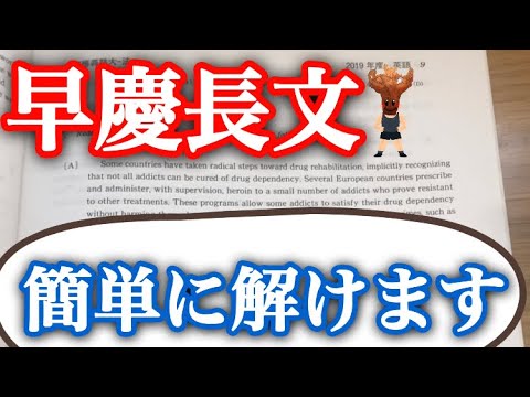 【偏差値50→慶應A判】直前期からでも伸びる早慶長文の演習法👩‍🏫