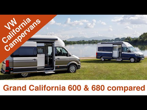 Volkswagen Grand California | VW Grand California 600 and 680 comparison