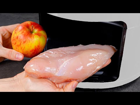 APPLE and CHICKEN in the Air Fryer? WOW! So Healthy and So Delicious!