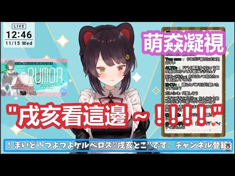 【彩虹社中文】當你試圖引起萌萌三頭犬的注意【戌亥とこ/にじさんじ】