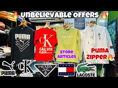 Unbelievable Offers 🔥 | Upto 90% Off | Puma Zipper,Tshirt,Sweatshirts | Branded Clothes in Mumbai