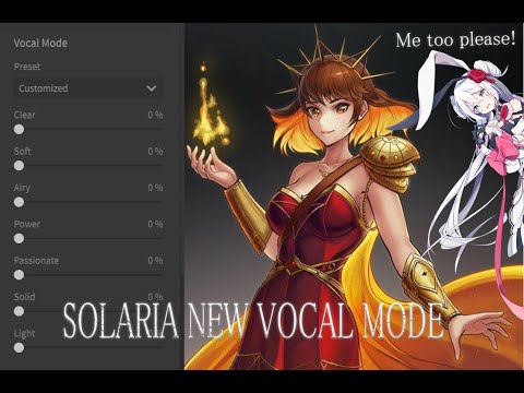 Solaria new vocal mode test!