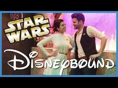 Han Solo & Princess Leia Disneybound ► JamesChats