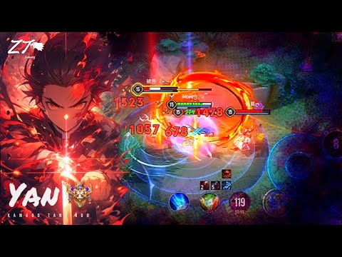 青硯.竈門炭治郎 🌊 | Arena of Valor 操作精華輯 Ep 19 青硯惡魔覺醒的價值 X Demon Slayer: Rengoku Theme【 贊恩 Zayn 】