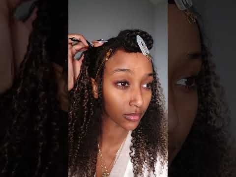 Go-to Curly Hair extensions ponytail tutorial ❤️