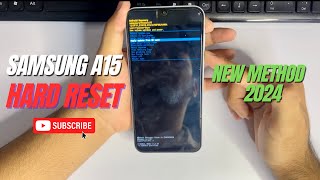 Samsung A15 Hard Reset New Method 2024 | Unlock Your Phone | Forgot Password |